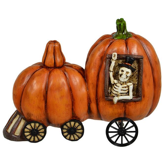 The Holiday Aisle® American Traditional Duo Pumpkin Coach & Reviews